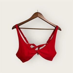 Red Swim Top